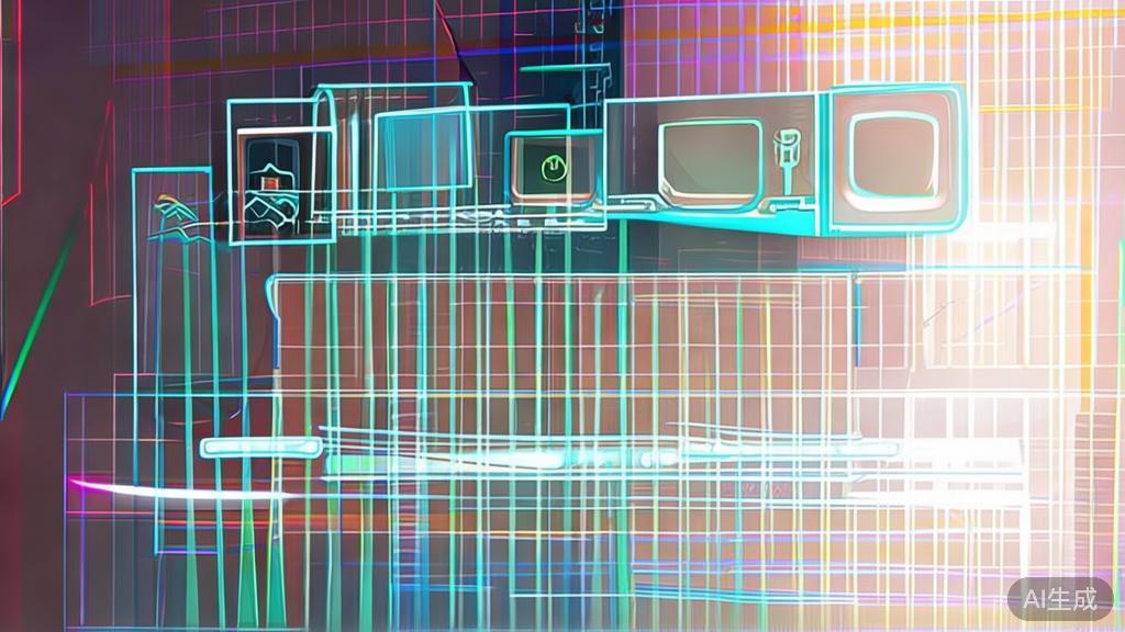 "High-quality illustration of the future of AI and traditional filmmaking collaboration, minimalist design"