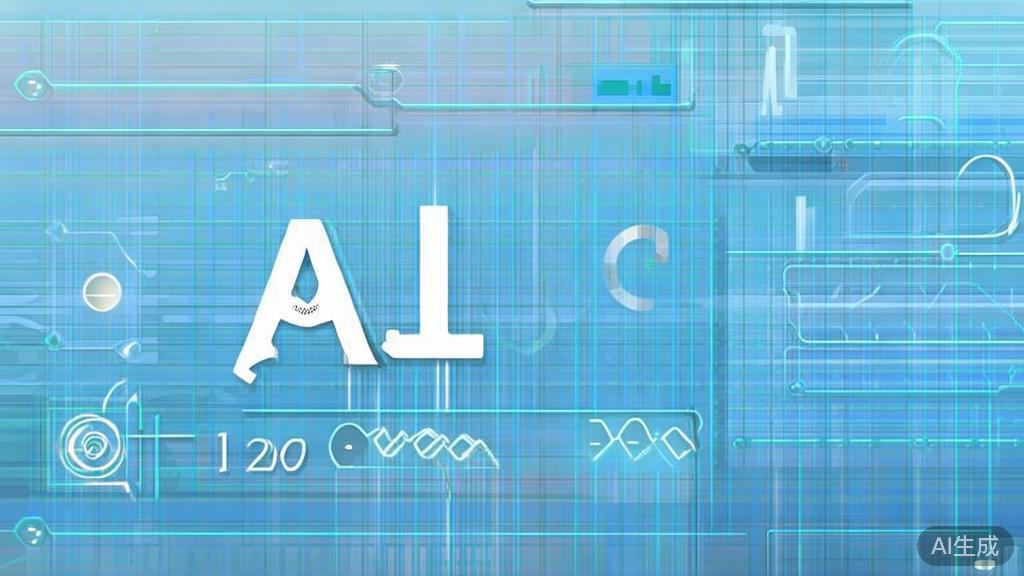 Flat vector illustration of AI动效生成 concepts, dashboard style, soft blue gradient