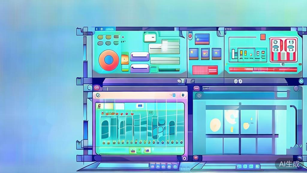 Flat vector illustration of different AI animation tools, dashboard style, soft blue gradient