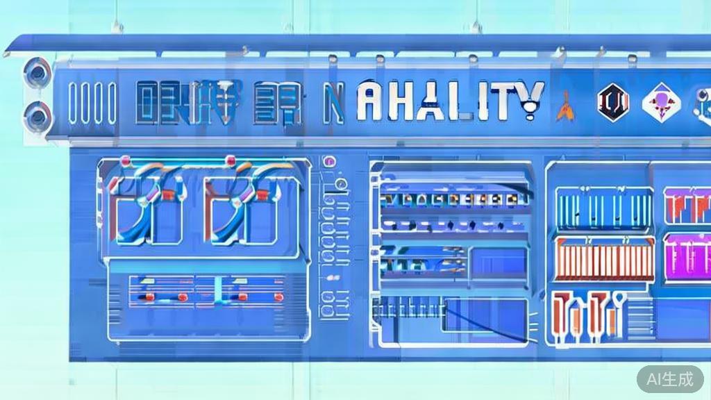 Flat vector illustration of expectations vs reality in AI art, dashboard style, soft blue gradient