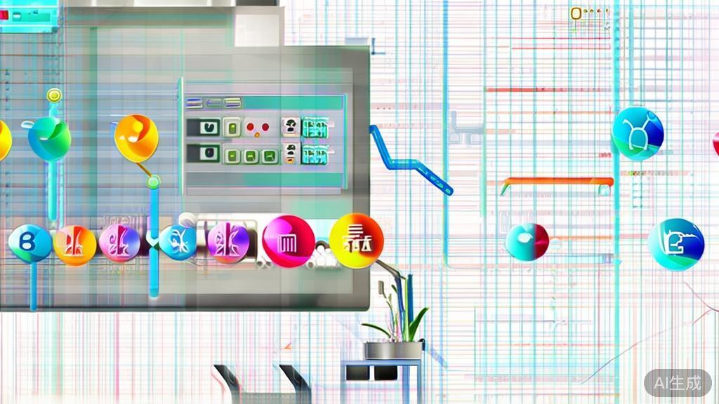 High-quality business illustration regarding animation customization options, minimal flat design