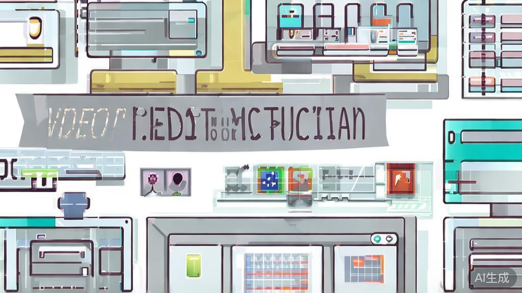 "High-quality illustration of video promotion strategies, minimal flat design"