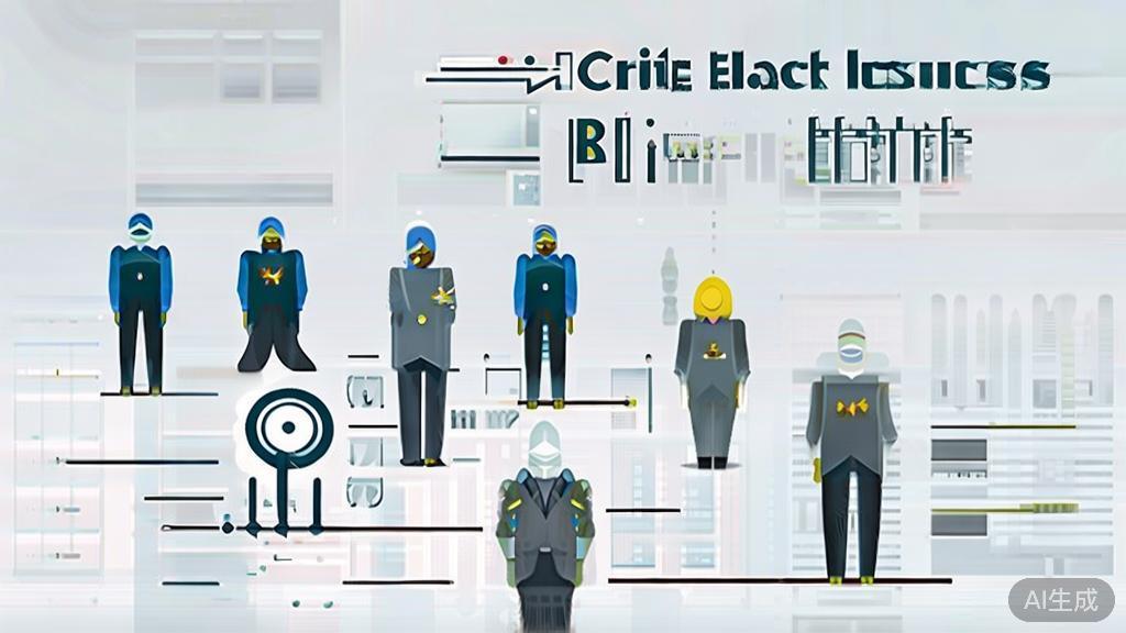 "High-quality business illustration regarding audience targeting, minimal flat design"