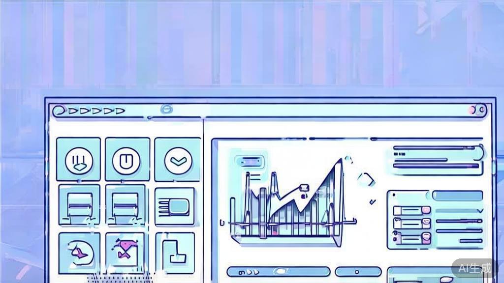 Flat vector illustration of data import issues, dashboard style, soft blue gradient