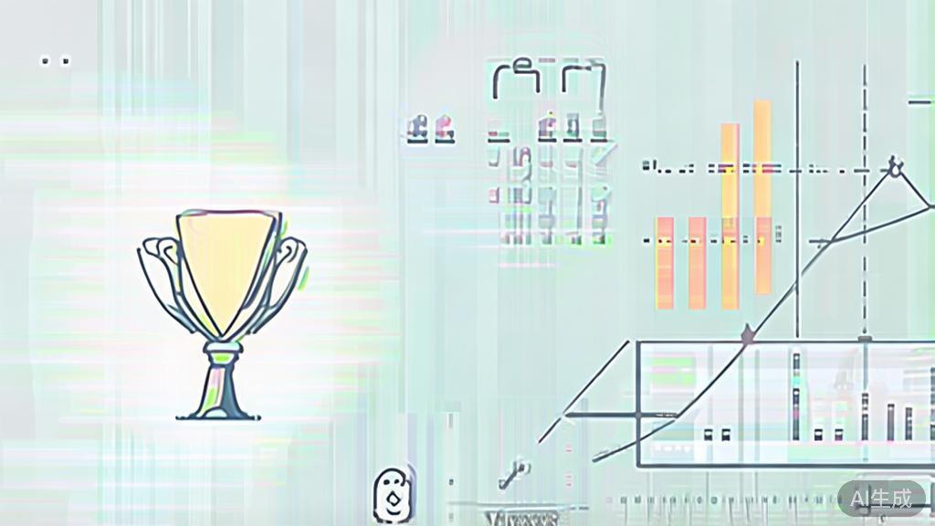 "Flat vector illustration showing a successful video campaign result, minimal design"