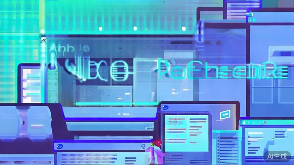 "Flat vector illustration of Anime Studio Pro, highlighting its professional animation features and user interface, soft blue gradient"