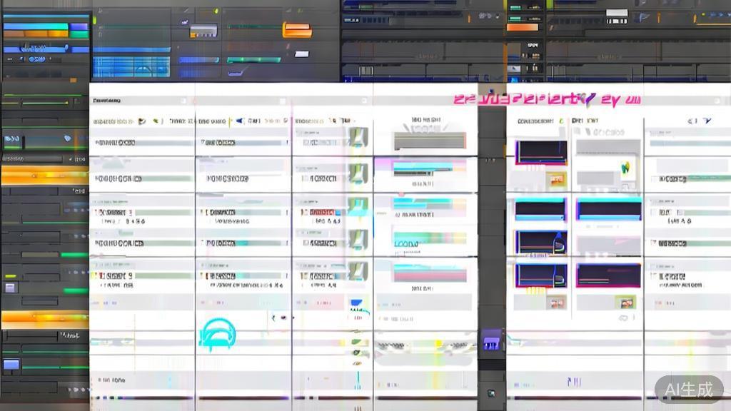 High-quality illustration of free vs paid video editing software features, minimal flat design