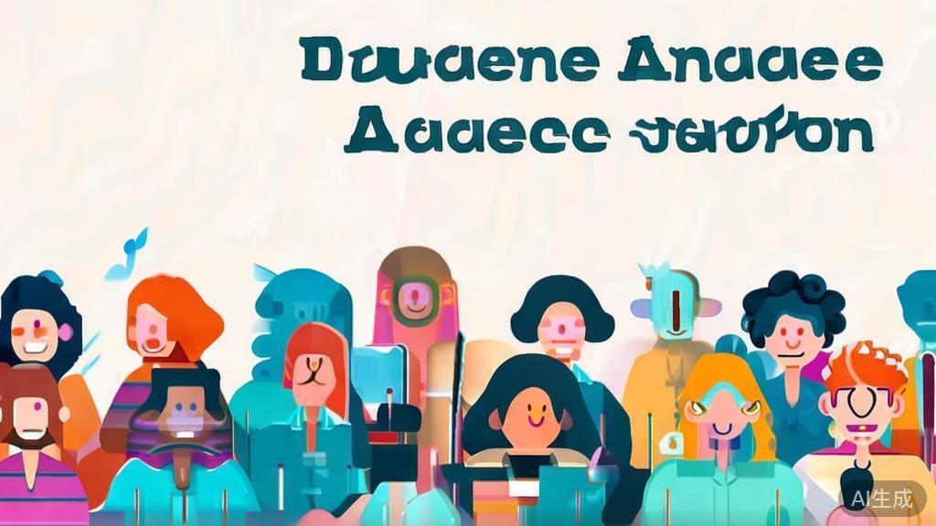 High-quality illustration regarding audience engagement, minimal flat design