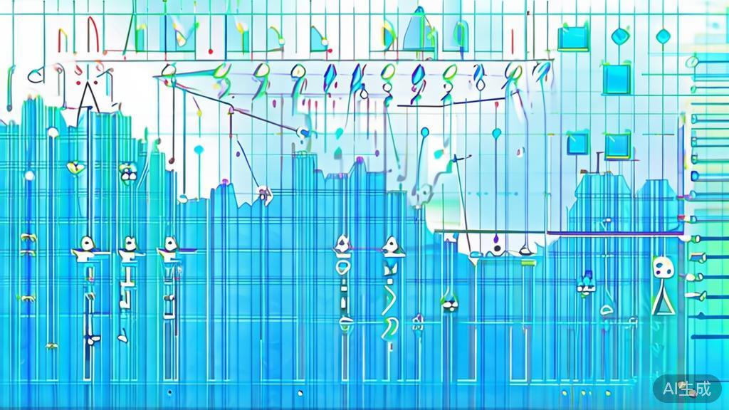 "Flat vector illustration of dynamic plot pacing in short dramas, dashboard style, soft blue gradient"