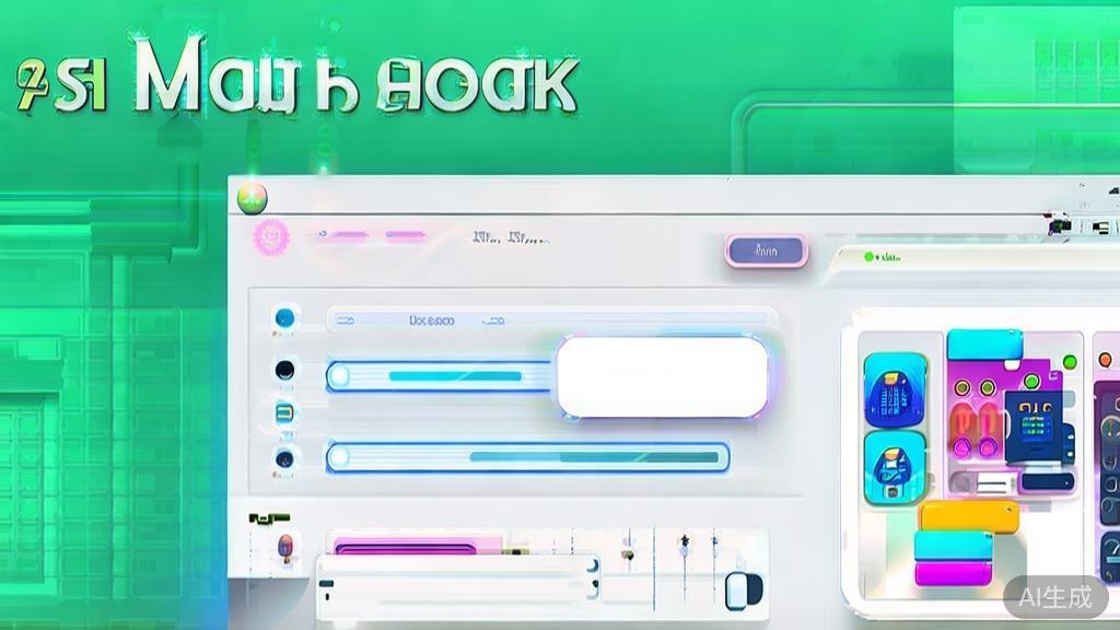 High-quality illustration of user experience in AI短剧生成工具, minimal flat design