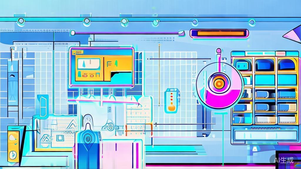 High-quality illustration depicting AI-assisted collaborative creation, minimal flat design