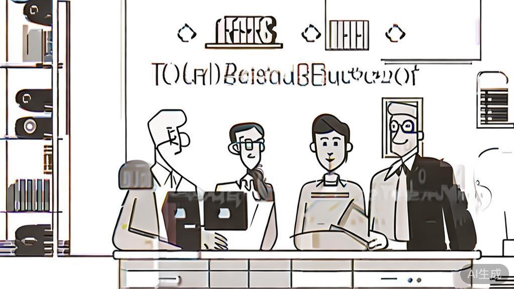 "High-quality business illustration regarding technical support, minimal flat design"