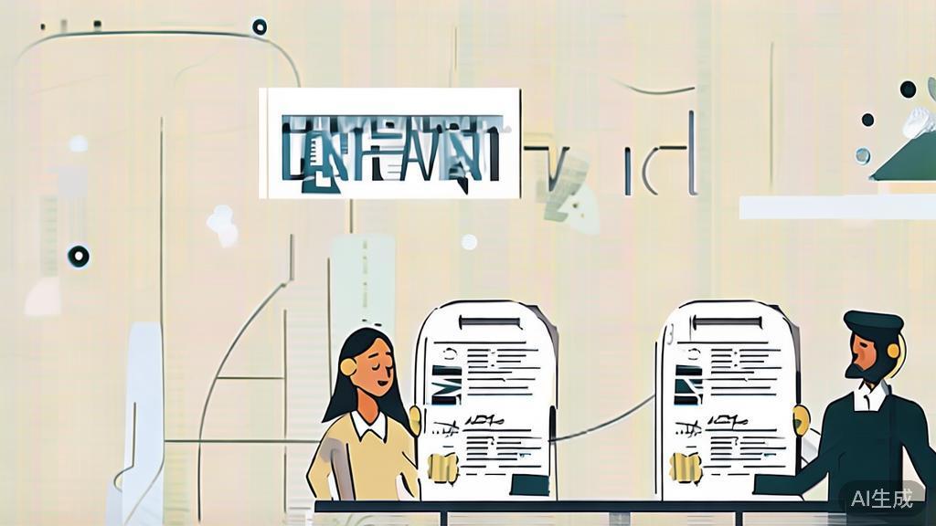 "High-quality business illustration of contract signing and negotiations, minimal flat design"