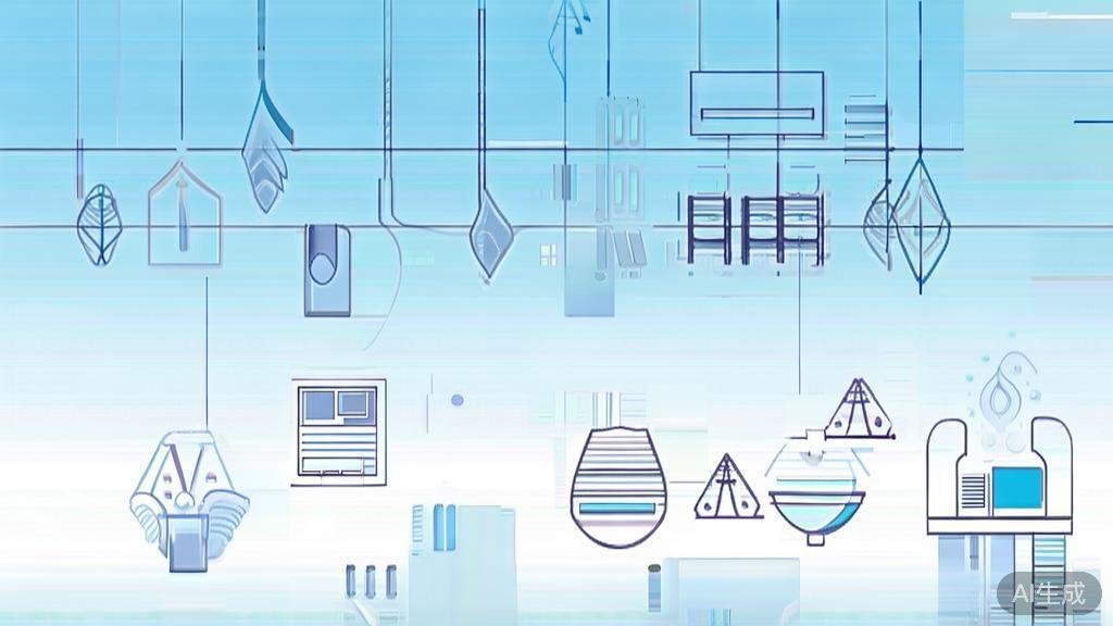 Flat vector illustration of trust and responsibility in business partnerships, dashboard style, soft blue gradient