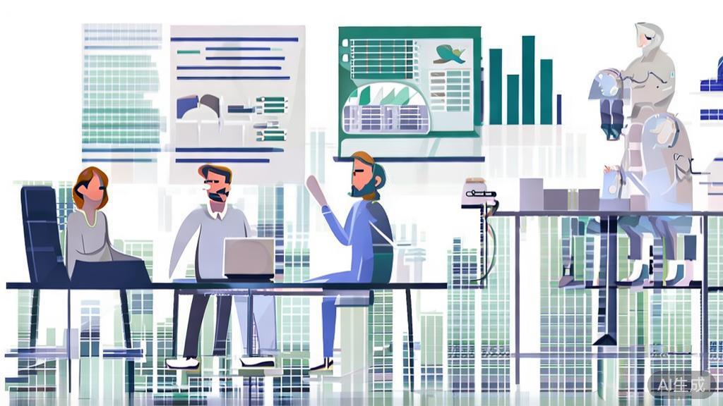 High-quality business illustration regarding financial management in startups, minimal flat design