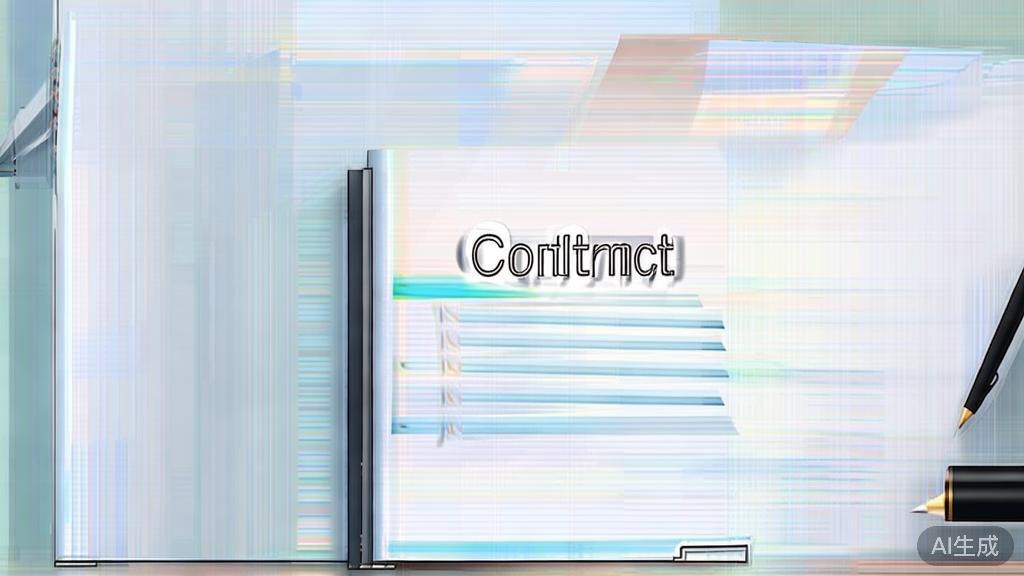 Flat vector illustration of signing a franchise agreement, featuring a pen and contract document, corporate style