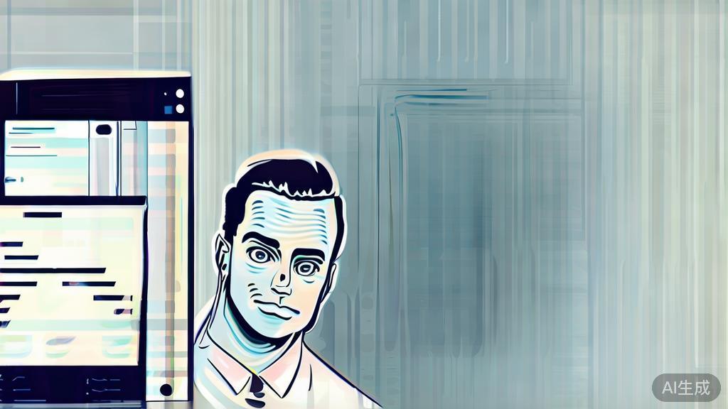 "High-quality business illustration of a person editing text on a screen, minimalist design"