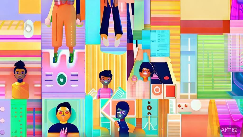 "High-quality illustration of a supportive community around image2.0, flat design"