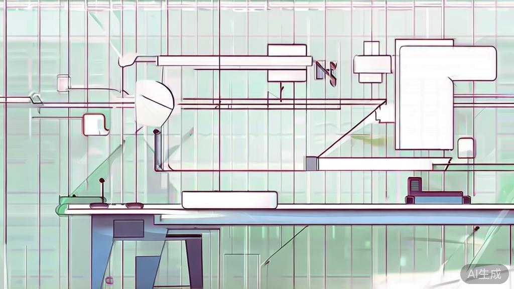 High-quality business illustration regarding creative process, minimal flat design