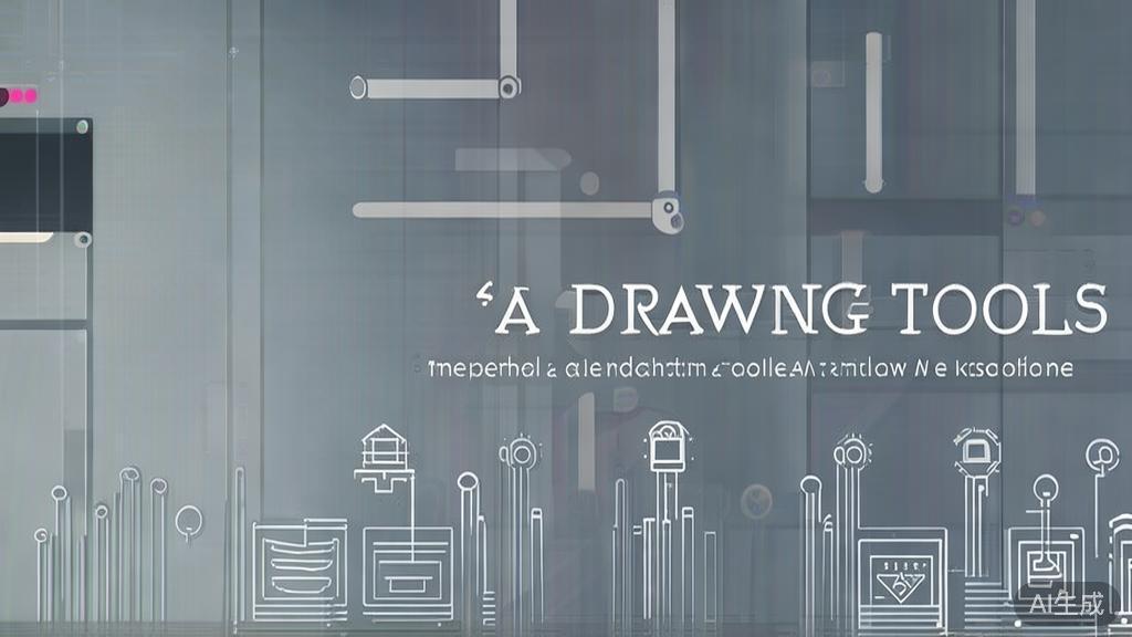High-quality business illustration of tips for using AI drawing tools, minimal flat design