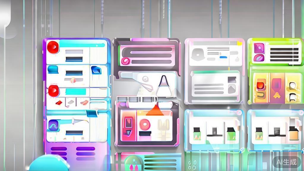 "High-quality business illustration regarding image editing tools, minimal flat design"