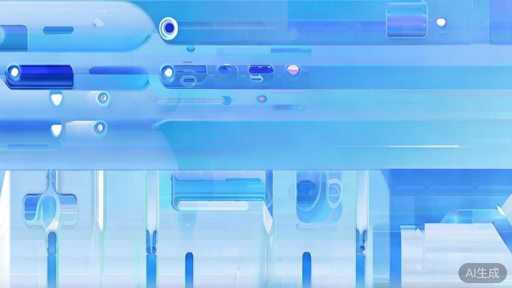 Flat vector illustration of风格转化功能, dashboard style, soft blue gradient