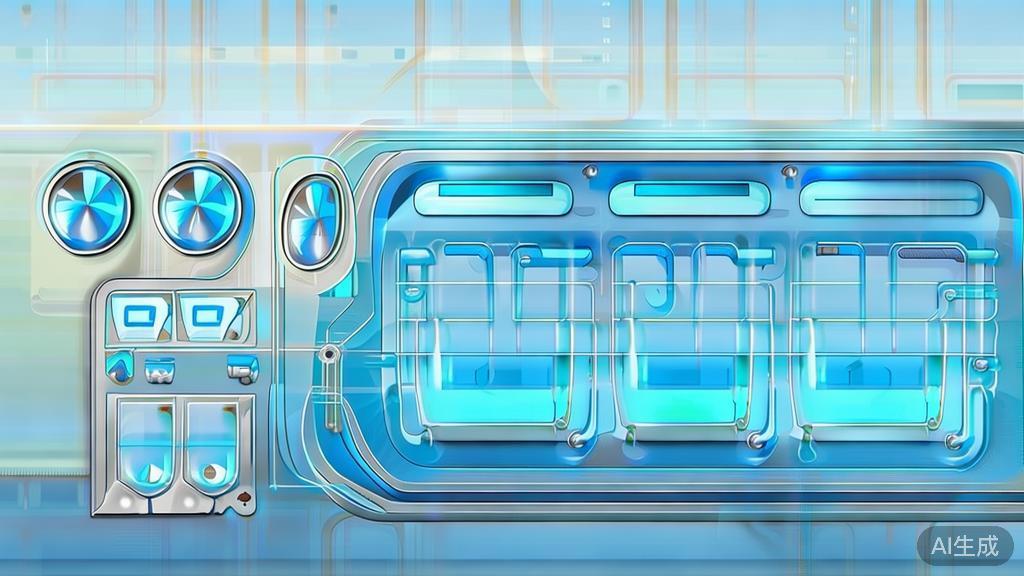 Flat vector illustration of个性化定制, dashboard style, soft blue gradient