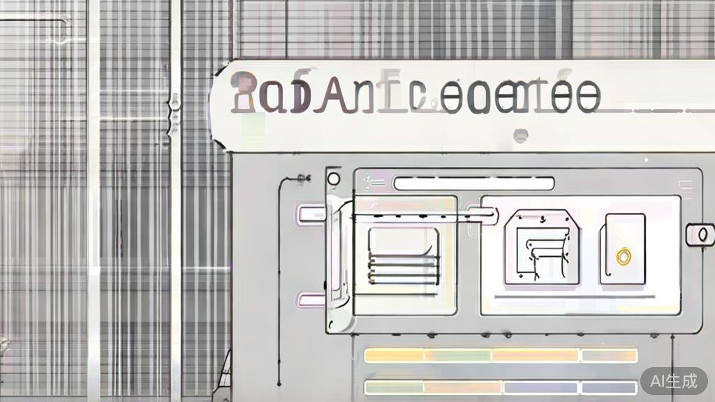 High-quality illustration depicting multi-modal inputs in AI art generation, minimal flat design