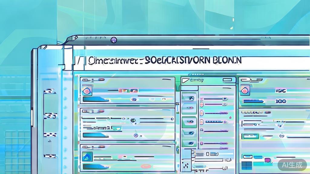 Flat vector illustration of AI drawing software comparison, dashboard style, soft blue gradient