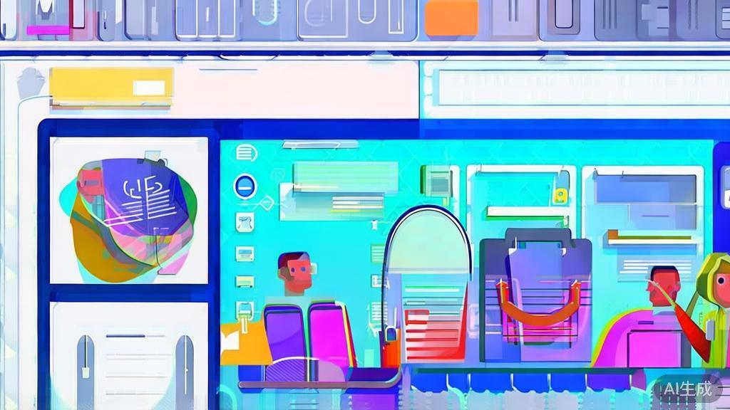 Flat vector illustration of creators brainstorming with Gptimage2, dashboard style, soft blue gradient