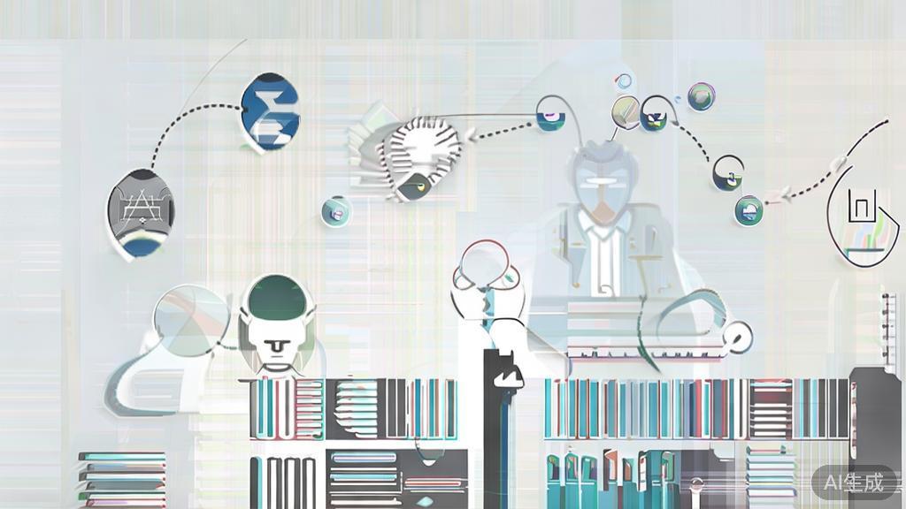 High-quality business illustration regarding continuous learning and iteration, minimal flat design
