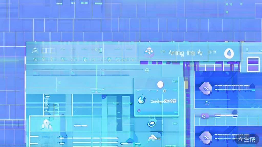 Flat vector illustration of writing tips using ChatGpt2.0, dashboard style, soft blue gradient