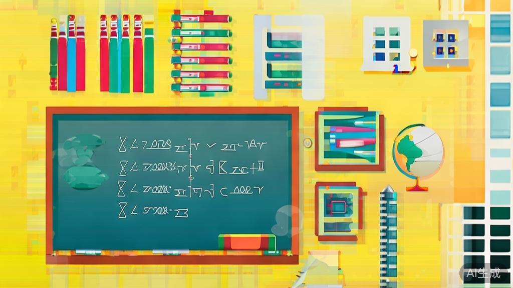 Flat vector illustration of educational materials enhanced by gpt image 2.0, high quality