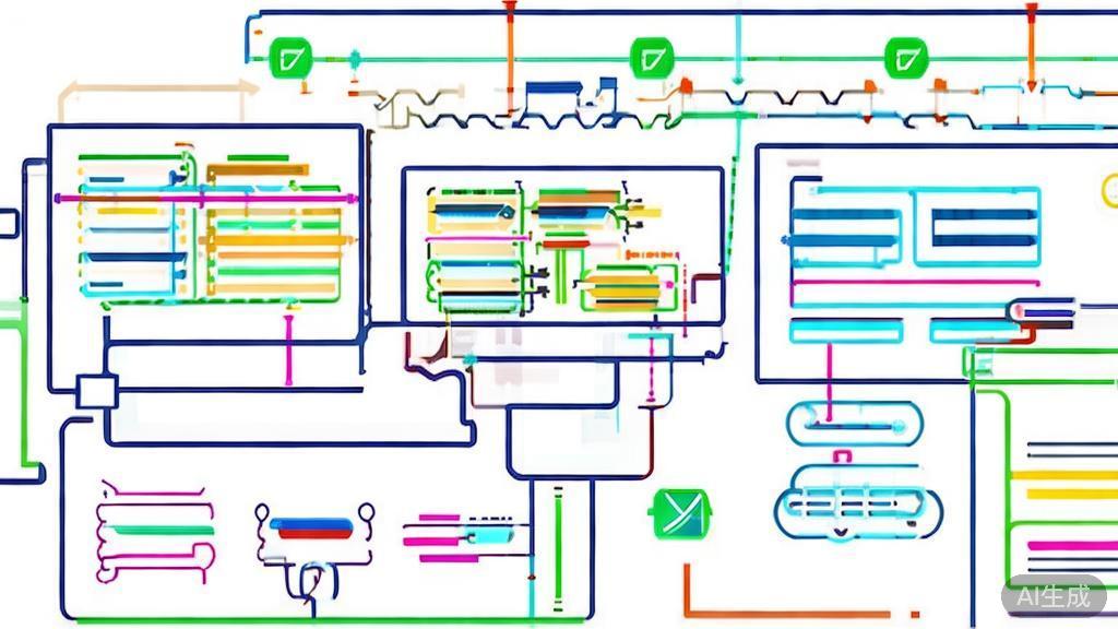 High-quality illustration of PlantUML use cases in education, minimal flat design
