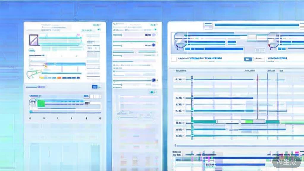 Flat vector illustration of price comparison between AI image processing tools, dashboard style, soft blue gradient