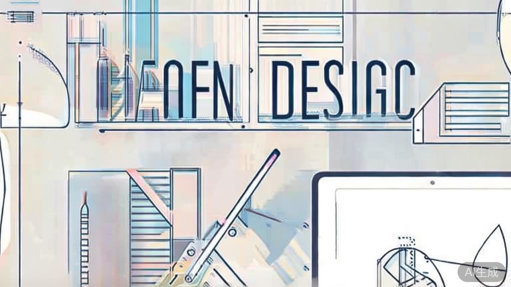 High-quality business illustration regarding design tips, minimal flat design