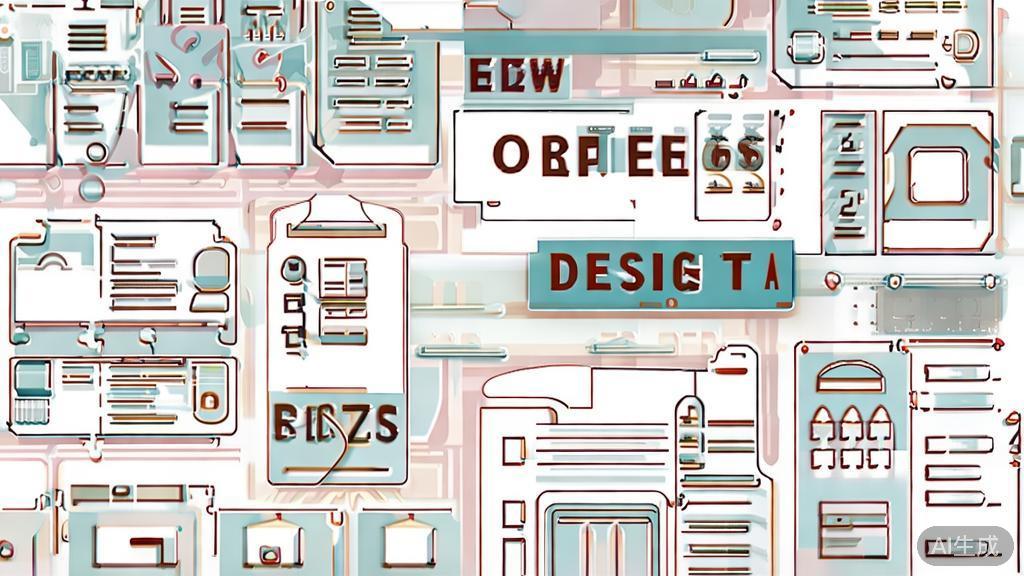 "High-quality illustration of graphic design tips, minimal flat design"