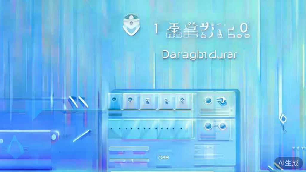 Flat vector illustration of e-commerce application of 千问Image 2.0, dashboard style, soft blue gradient