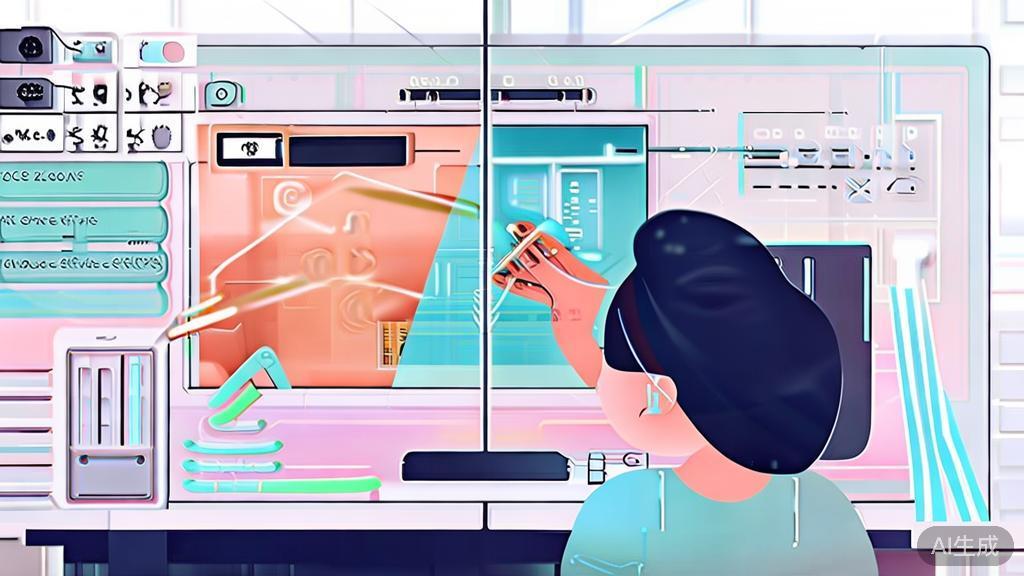 A flat vector illustration of a person optimizing image settings on a computer, showcasing the process of enhancing image quality with GPT Image 2.0.