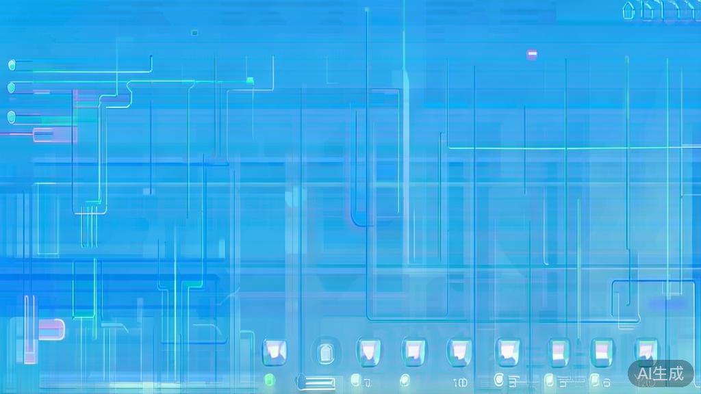Flat vector illustration of Gptimage2 interface, dashboard style, soft blue gradient