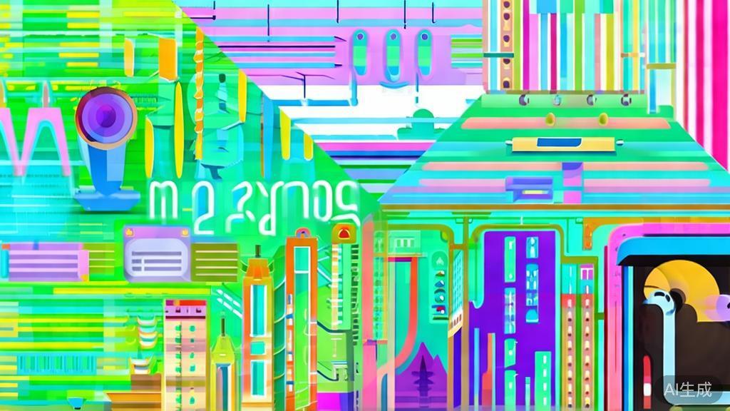 High-quality illustration depicting various applications of Images 2.0 in different fields, minimal flat design