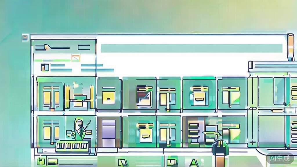 High-quality business illustration regarding smart cropping assistants, minimal flat design