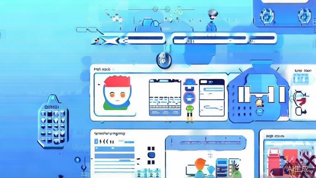 "Flat vector illustration of common issues faced while using GPT Image 2.0, dashboard style, soft blue gradient"