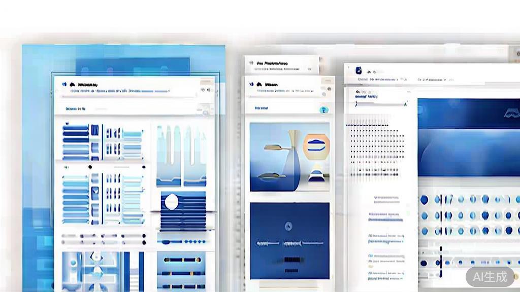 "High-quality business illustration of Canva interface with design templates, minimal flat design"