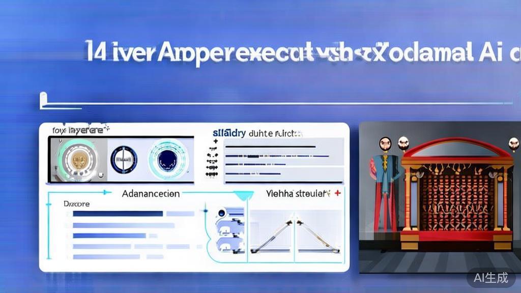 Flat vector illustration of audience experience comparison between AI and traditional scripts, dashboard style, soft blue gradient