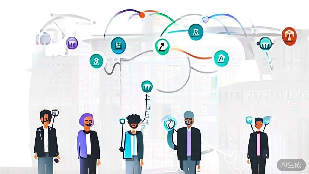 "High-quality business illustration regarding risk management in startups, minimal flat design"