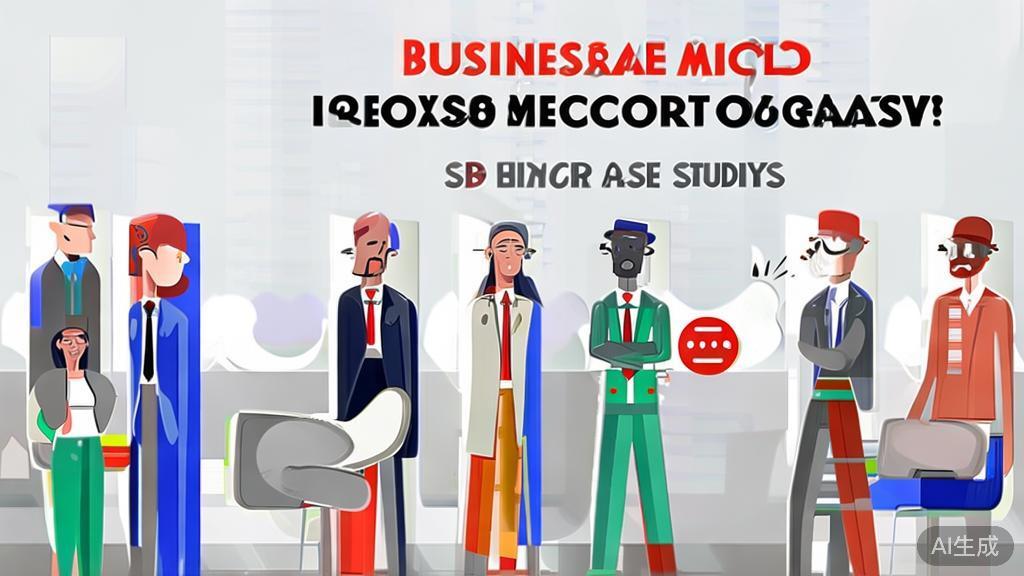 "High-quality business illustration regarding successful case studies of micro short dramas, minimal flat design"