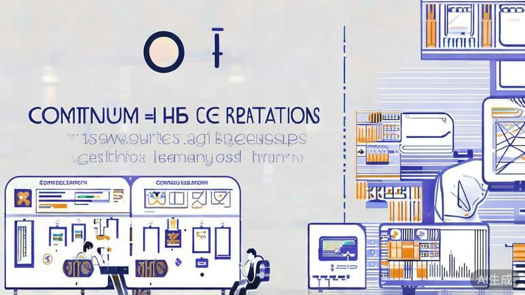 "High-quality illustration of continuous learning and iteration in AI startups, minimal flat design"
