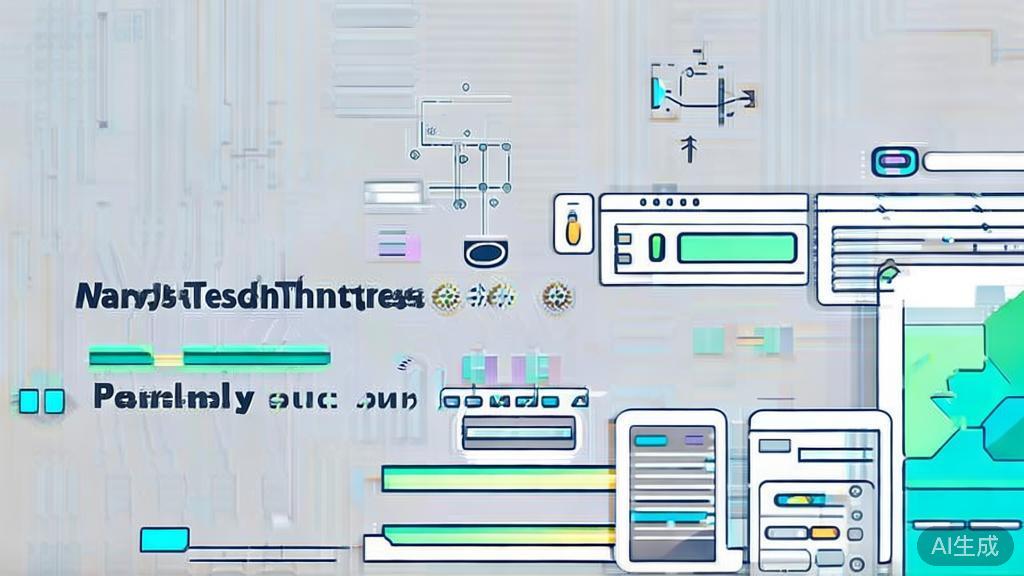 High-quality illustration of AI technology trends, minimal flat design