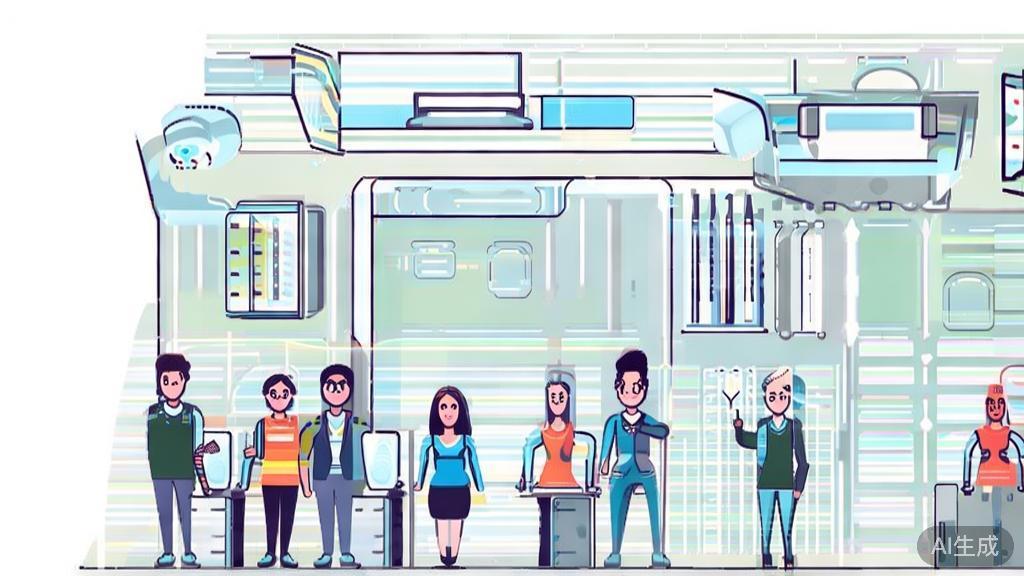 High-quality business illustration regarding team diversity in AI startups, minimal flat design